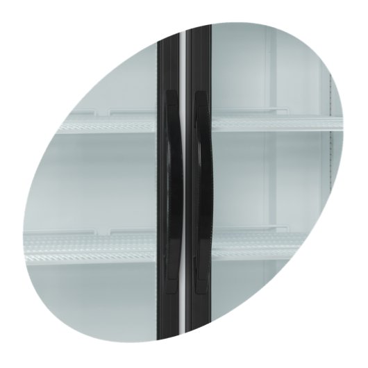 Réfrigérateur à boissons 438 litres extérieur blanc porte aluminium -  Tefcold - Armoires à Boissons - référence FSC1450 - Stock-Direct CHR